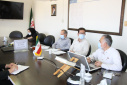 تکمیل چک لیست پایش ارزیابی آمادگی مقابله با پاندمی بیماری آنفلوانزا و سایر بیماری های حاد تنفسی با قابلیت اپیدمی های گسترده و پاندمی، سالن جلسات مرکز بهداشت استان مرکزی، ۲۰ شهریور ماه