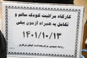 کارگاه مراقبت کودک سالم و تکامل به همراه آزمون بیلی، سالن جلسات مرکز بهداشت استان مرکزی، ۱۳ دی ماه