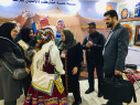 بازدید سرپرست معاونت بهداشتی از غرفه داوطلبین سلامت جلب مشارکت های مردمی
