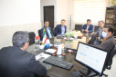 نشست سرپرست معاونت بهداشتی با مدیریت منابع، سالن جلسات مرکز بهداشت استان مرکزی، ۲۴ آبان ماه