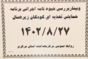 برگزاری وبینار بررسی شیوه نامه اجرائی برنامه حمایتی تغذیه ای کودکان زیر ۵ سال