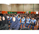 مراسم نواختن زنگ سلامت مدرسه