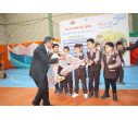 مراسم نواختن زنگ سلامت مدرسه