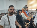 تجلیل از جوانان در حال آموزش هنگام ازدواج و مادران باردار در مرکز پیله‌وری به مناسبت هفته جوانی جمعیت