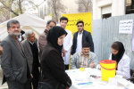 برگزاری کمپین من هم آزمایش می دهم در شهرستان اراک ، استان مرکزی ، ۱۰ آذر ماه