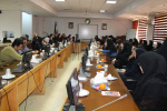 مراسم بازنشستگی خانم موسوی، سالن جلسات مرکز بهداشت استان مرکزی، ۲۹ بهمن ماه
