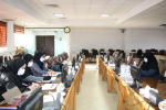 جلسه بررسی کیفیت زندگی زنان باردار در بحران کرونا ویروس، سالن جلسات مرکز بهداشت استان مرکزی، ۲۱ اسفند ماه