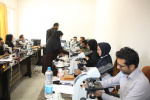 کارگاه آموزشی تشخیص مالاریا، سالن جلسات مرکز بهداشت استان مرکزی، ۱۴  تیر ماه