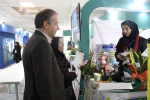 بازدید معاون فنی ، مدیر گروه گسترش شبکه و رییس گروه سلامت محیط معاونت بهداشتی اراک از غرفه دخانیات