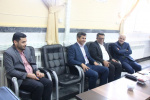 نشست هم اندیشی سرپرست معاونت بهداشتی با مدیر شبکه بهداشت شهرستان خنداب