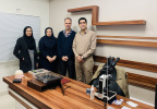 تقدیر و تشکر از مشاور علمی برنامه ملی ثبت سرطان