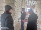معاون بهداشتی دانشگاه علوم پزشکی اراک از پروژه در حال احداث پایگاه سلامت فردوس بازدید بعمل اورد