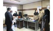 بازدید معاون بهداشتی از کلینیک طب کارمعاونت بهداشت