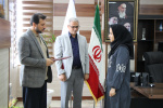 مراسم تکریم و معارفه سرپرست شبکه بهداشت و درمان آشتیان